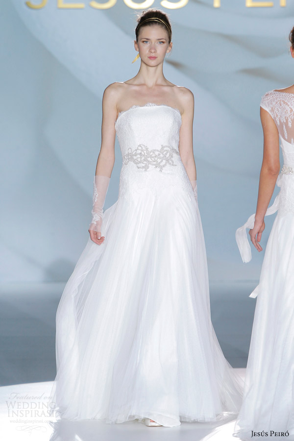 jesus peiro wedding dresses 2015 strapless gown