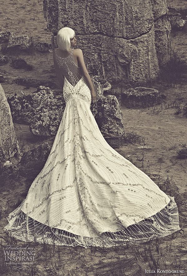 julia kontogruni 2015 wedding dress crystal illusion back view