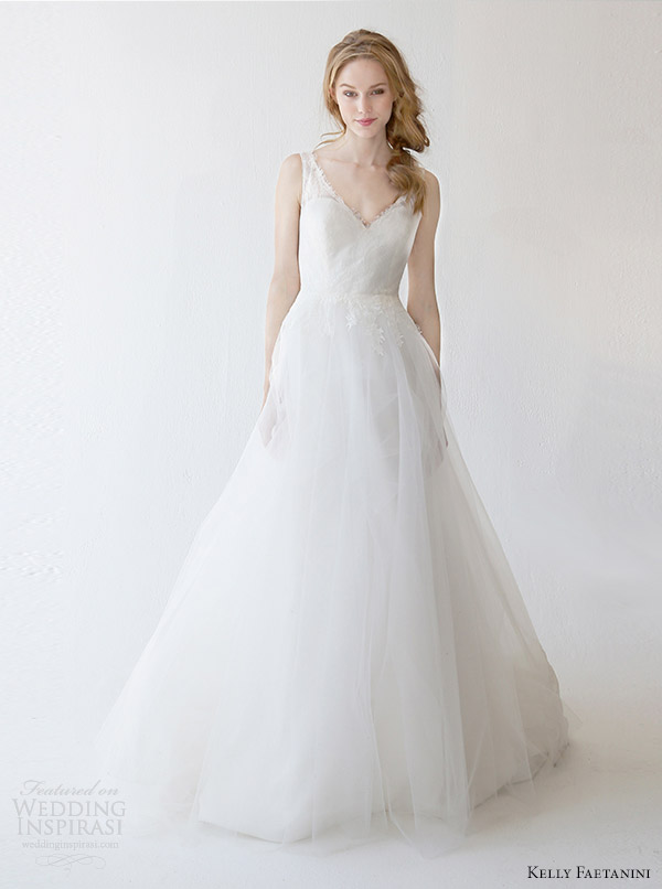 kelly faetanini spring 2015 wedding dress ula front view
