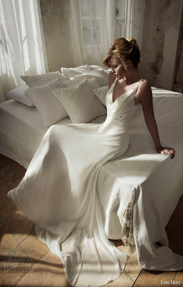 lihi hod bridal 2014 belle sleeveless wedding dress