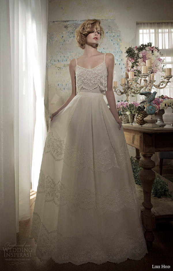 lihi hod bridal 2014 bijoux collection wedding dress day dreaming