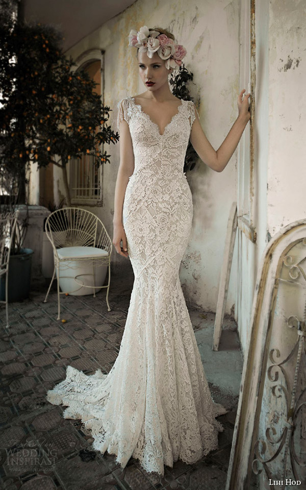 lihi hod bridal 2014 jade lace wedding dress