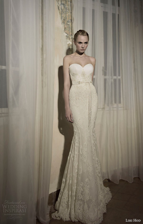 lihi hod wedding dresses 2014 harmony strapless gown