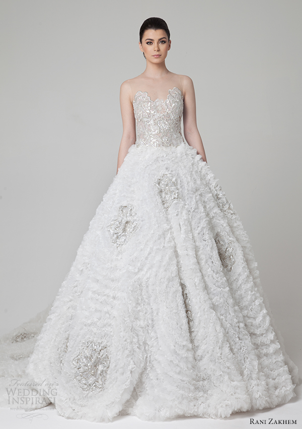 rani zakhem wedding dresses spring 2014 ball gown