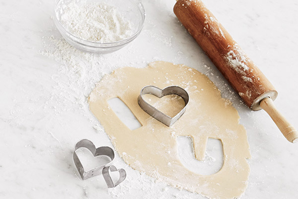 sur la table wedding registry ideas i heart u rolling pin dough flour