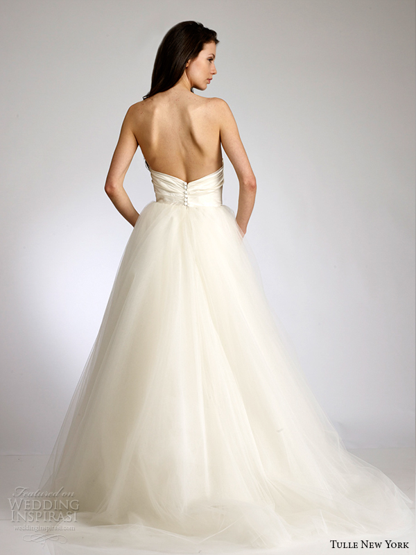 tulle new york by anthony gual spring 2015 wedding dress koi sophie back view tulle new york by anthony gual spring 2015 wedding dress koi sophie back view