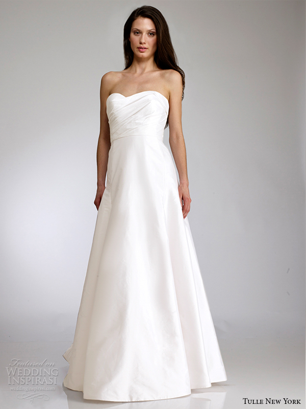 tulle new york spring 2015 wedding dress koi cindy front view tulle new york spring 2015 wedding dress koi cindy front view