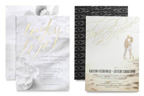 wedding paper divas foil stamped bridal invitations photo background