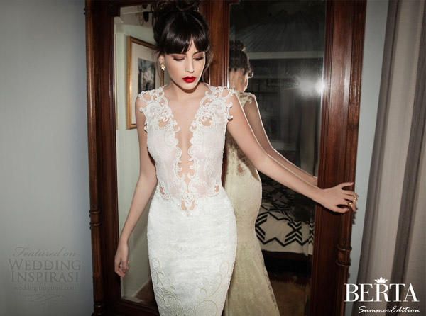 berta bridal 2014 summer edition wedding dress