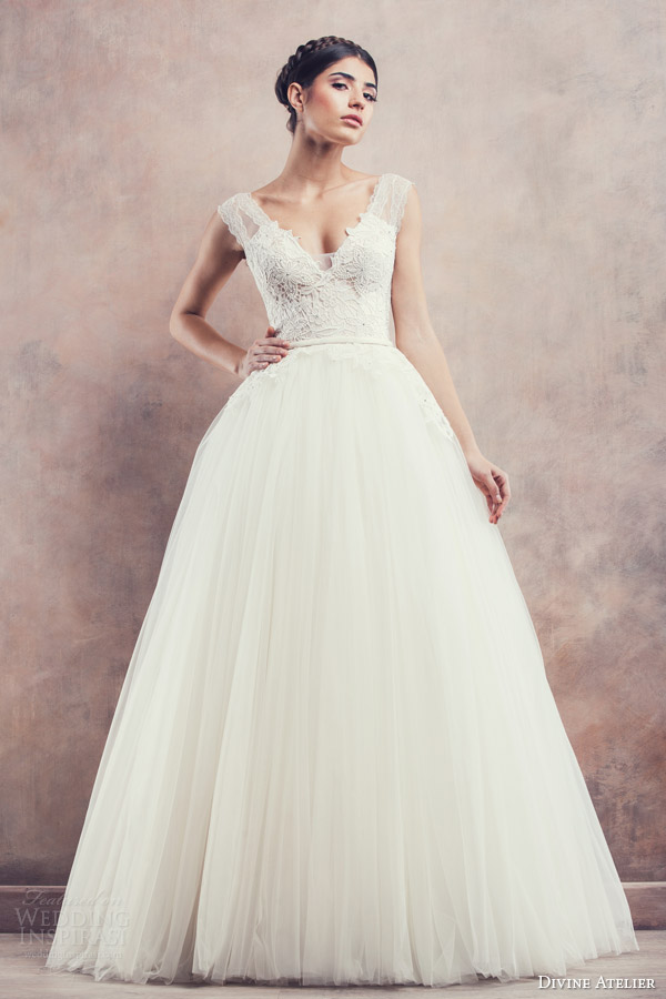 divine atelier bridal 2014 april ball gown wedding dress