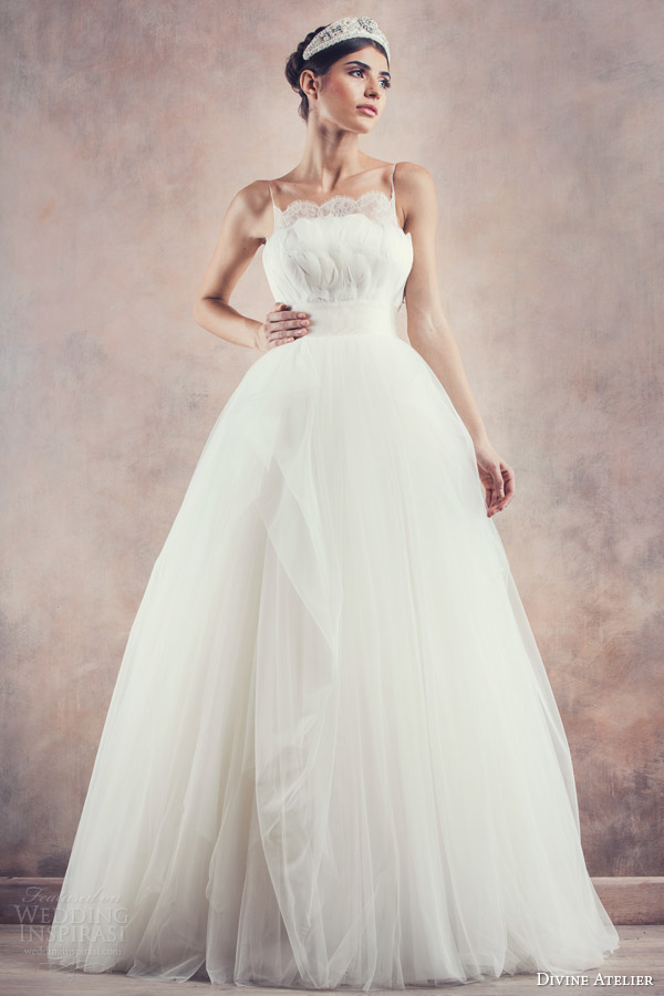 divine atelier bridal 2014 flavia ball gown wedding dress