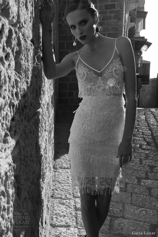 galia lahav spring 2015 dolce vita part 2 naama short wedding dress