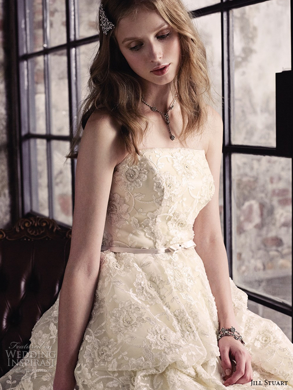 jill stuart 2014 wedding dress 11th collection 0162 off white