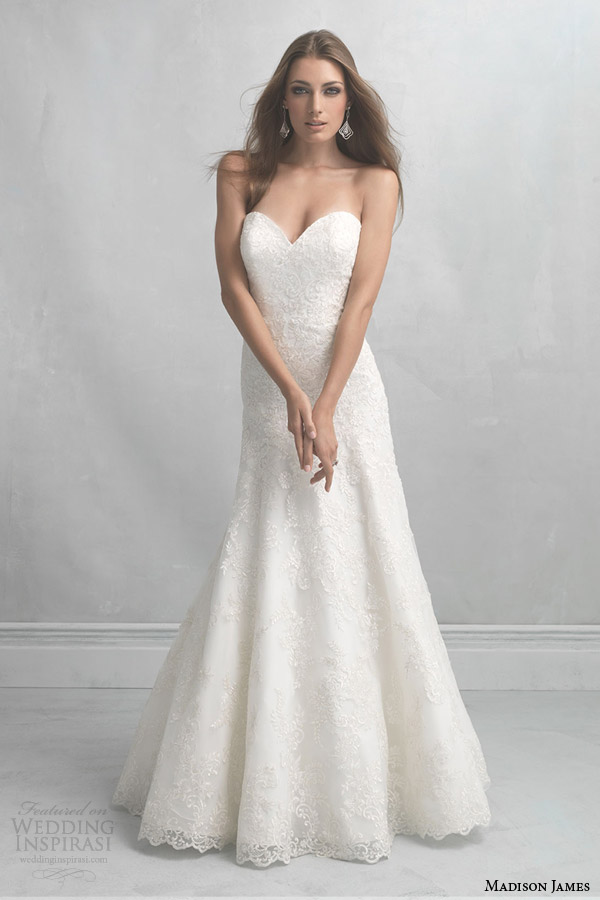 madison james allure bridals strapless wedding dress style mj03