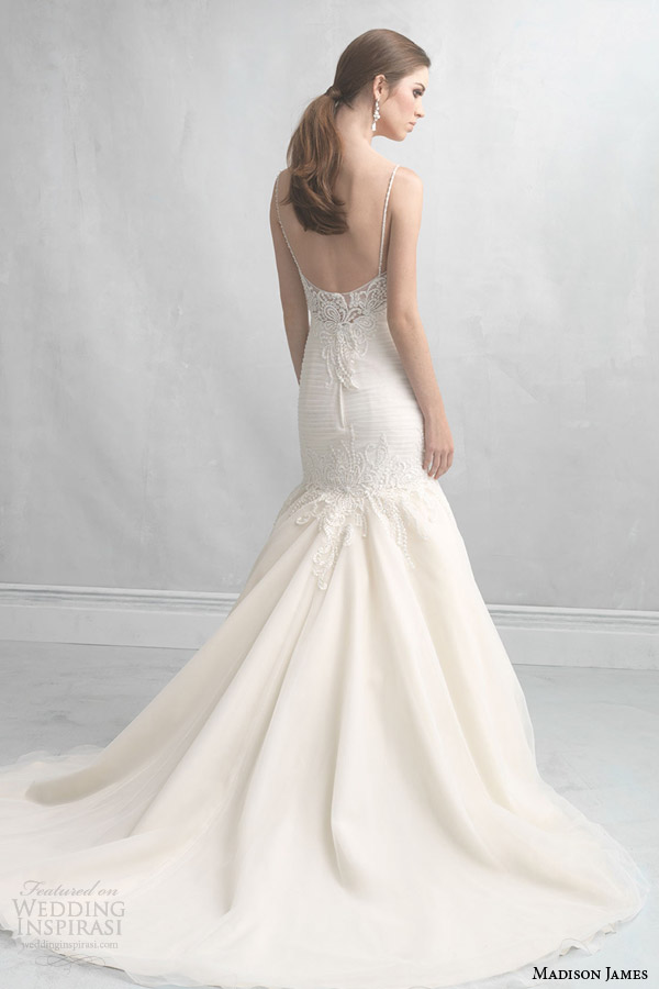 madison james bridal fall 2014 sleeveless wedding dress style mj11 straps back view