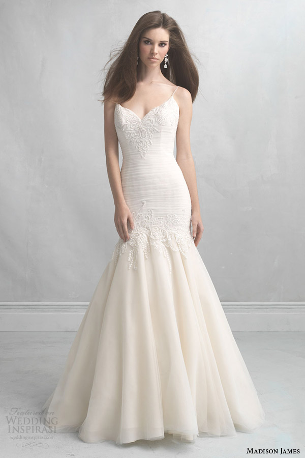 madison james bridal fall 2014 sleeveless wedding dress style mj11 straps