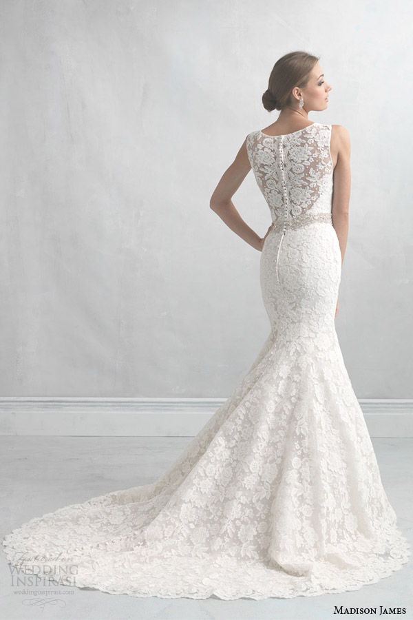 madison james fall 2014 sleeveless wedding dress style mj14 illusion back train madison james fall 2014 sleeveless wedding dress style mj14 illusion back train