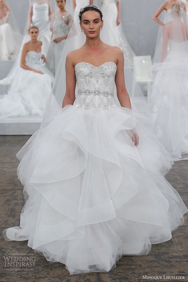 Monique Lhuillier Spring 2015 Wedding Dresses | Wedding Inspirasi | Page 2