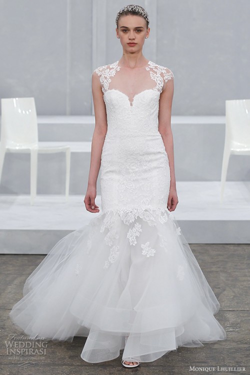 Monique Lhuillier Spring 2015 Wedding Dresses | Wedding Inspirasi