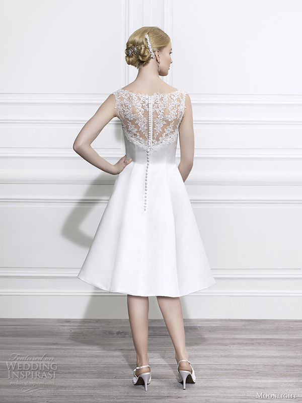 moonlight tango fall 2014 wedding dress t641 back view