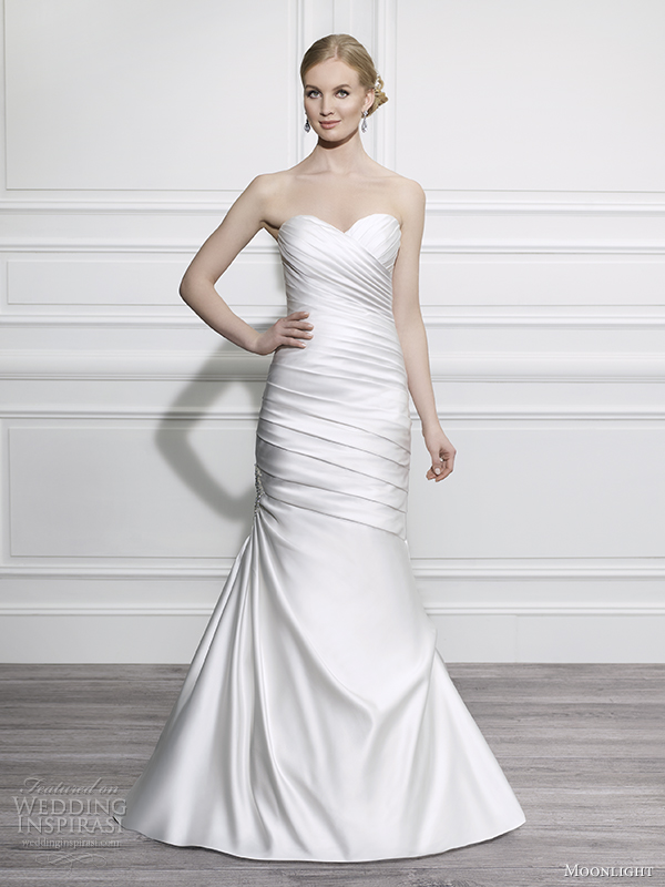 moonlight tango fall 2014 wedding dress t648 front view