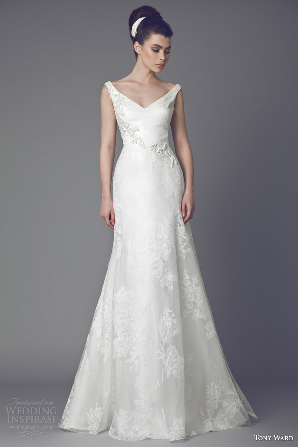 tony ward wedding dresses 2015 capucine bridal gown with off shoulder straps