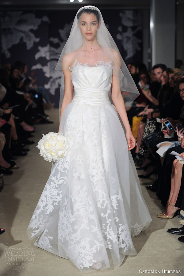 Carolina Herrera Bridal Spring 2015 Wedding Dresses | Wedding Inspirasi