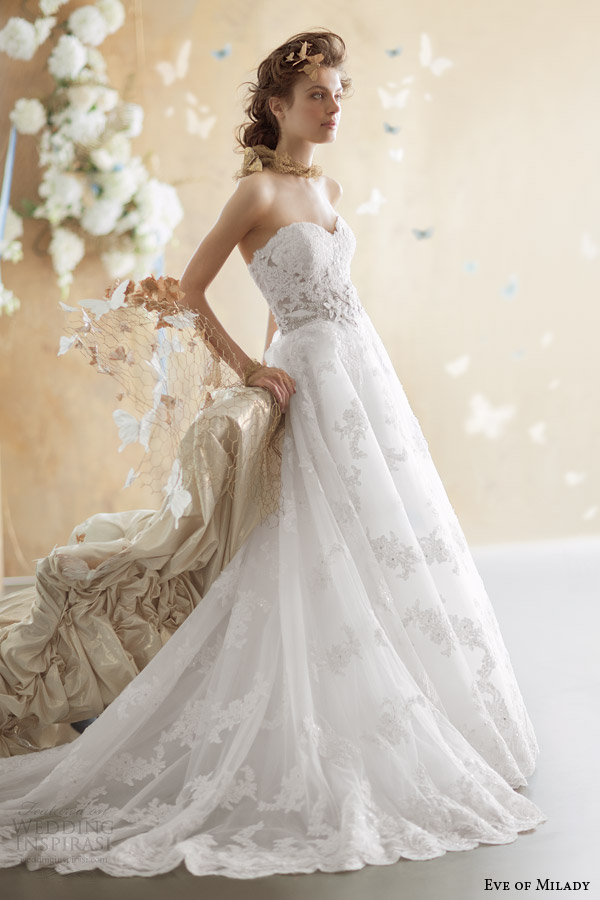 Eve of Milady 2014 Couture Wedding Dresses Wedding Inspirasi
