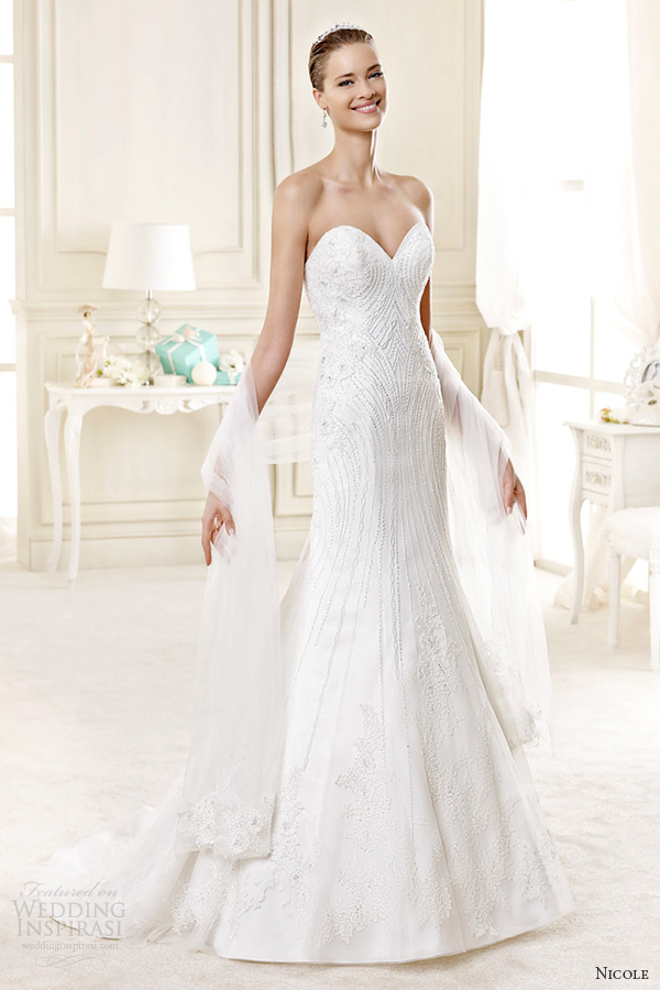 nicole spose bridal 2015 style 26 niab15103iv strapless sweetheart trumpet wedding dress nicole spose bridal 2015 style 26 niab15103iv strapless sweetheart trumpet wedding dress