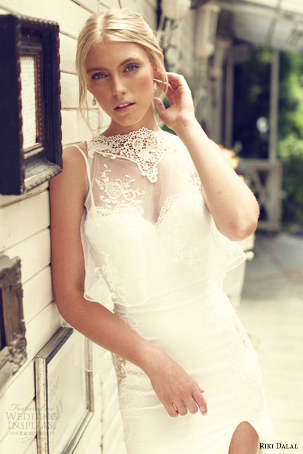 riki dalal bridal 2015 sleeveless wedding dress 1511