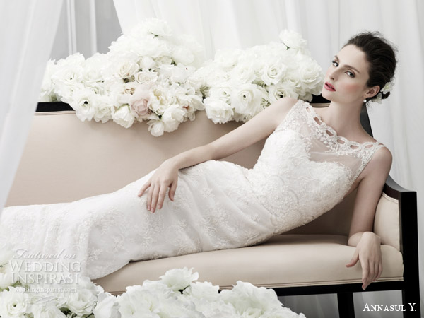 annasul y 2015 bridal sleevless bateau neck sheath wedding dress ay2904b