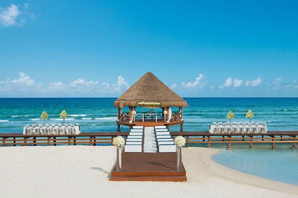 picture perfect destination wedding gazebo secrets resorts silversands riviera cancun mexico