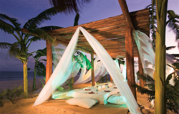 wedding by the beach secrets resorts spas capri riviera cancun