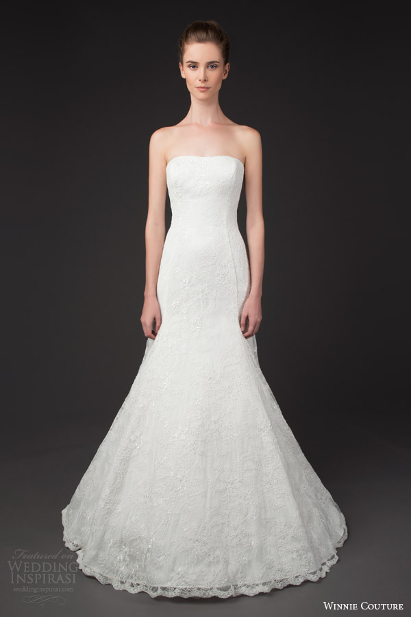 winnie couture 2014 blush label angie strapless wedding dress