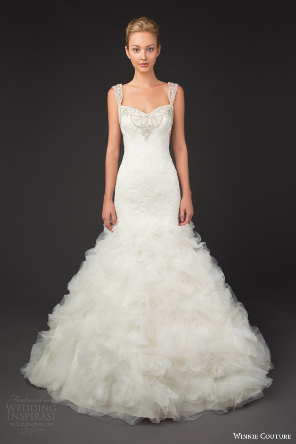 winnie couture wedding dresses 2014 diamond label 3200 melinda a ling gown with straps