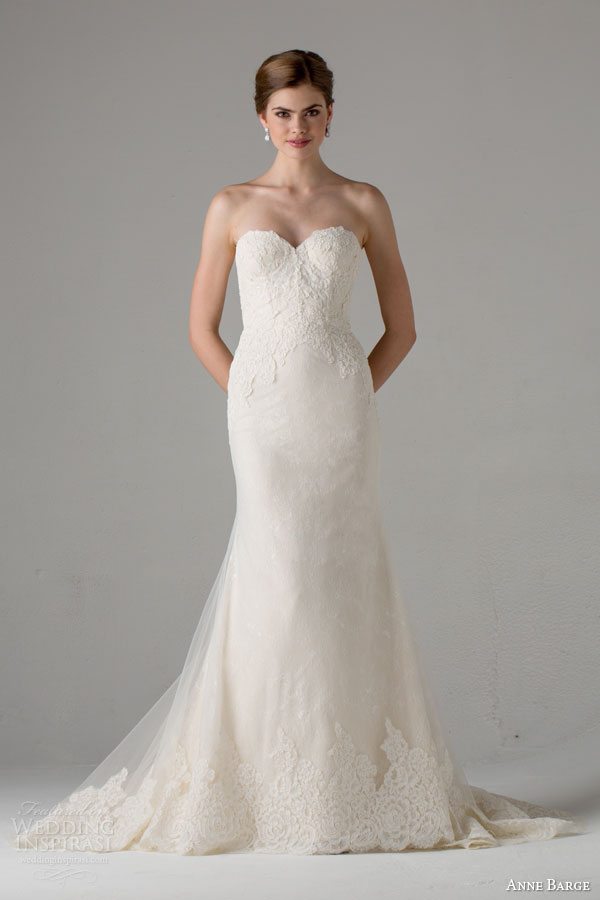 anne barge bridal fall 2015 avallon strapless sweetheart wedding dress