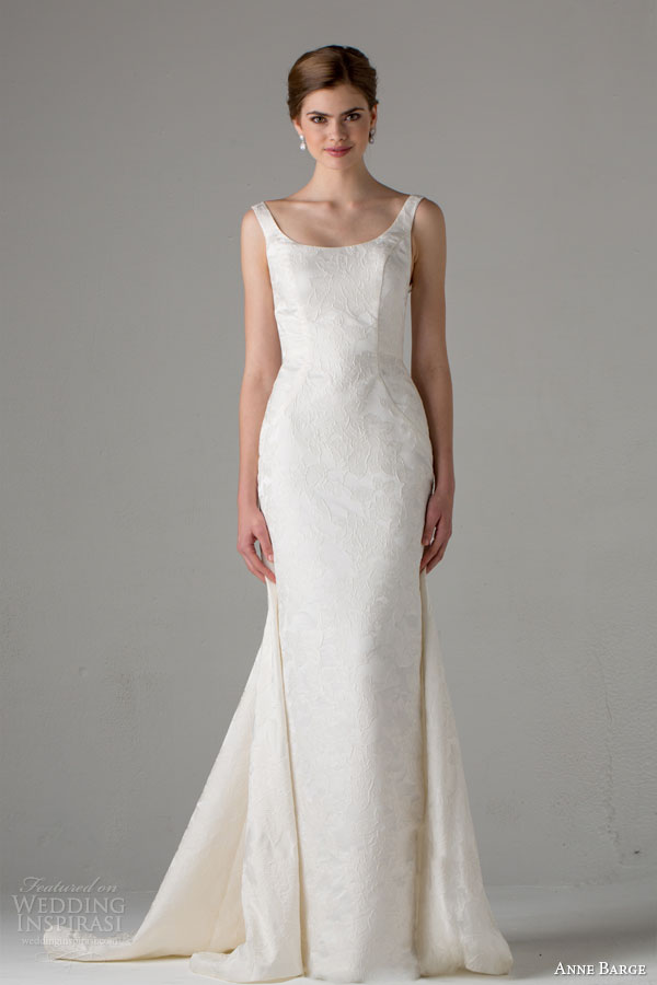 anne barge bridal fall 2015 chartres sleeveless wedding dress with straps scoop neckline