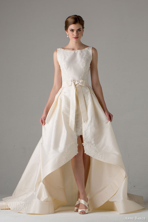 Anne Barge Fall 2015 wedding dress