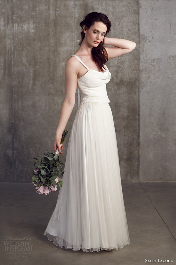 sally lacock bridal separates 2014 wedding dresses mint bodice grosgrain straps rosemary ballerina skirt
