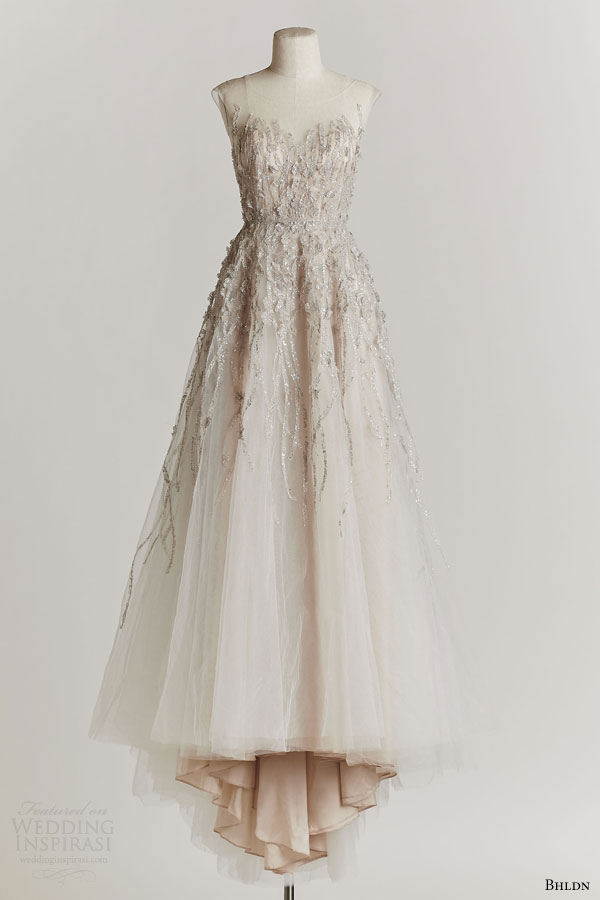 bhldn spring 2015 wisteria beaded bodice wedding dress illusion neckline bhldn spring 2015 wisteria beaded bodice wedding dress illusion neckline