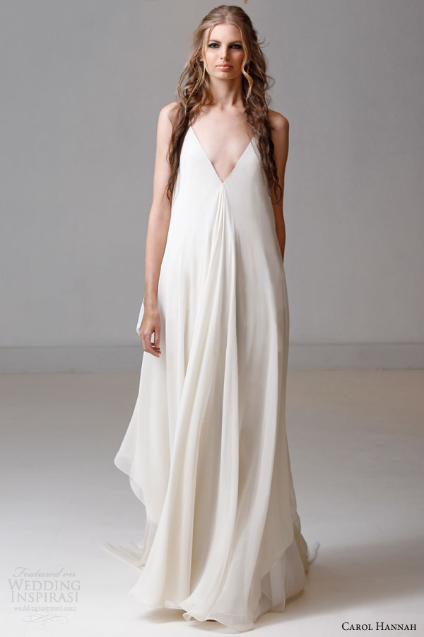 carol hannah bridal 2015 alchemist celestine sleeveless layered draped wedding dress