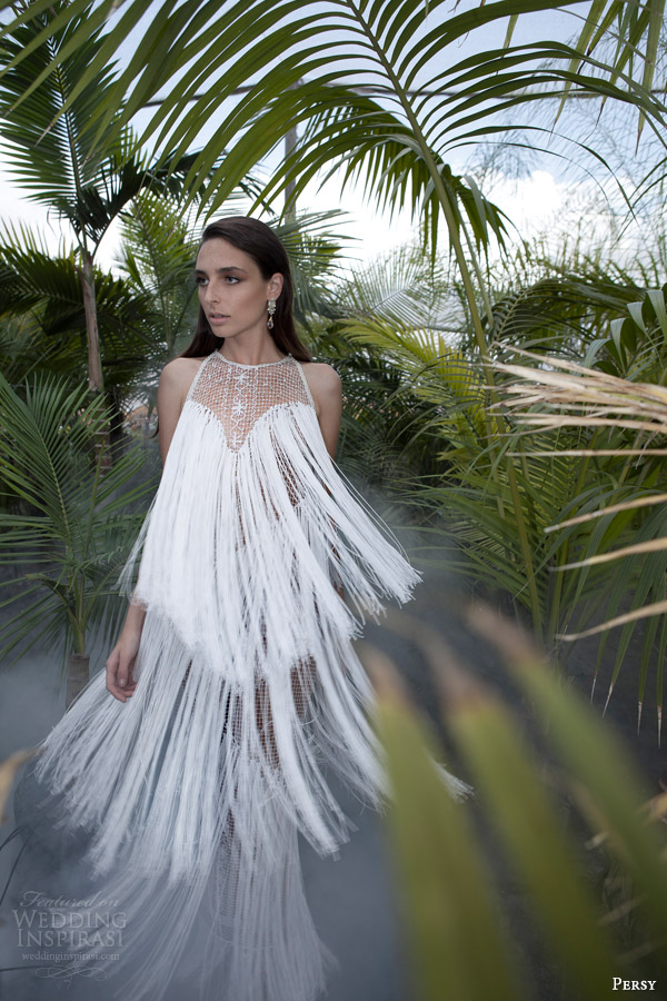 persy bridal spring 2015 high neck netting sleeveless fringe bodice wedding dress swing persy bridal spring 2015 high neck netting sleeveless fringe bodice wedding dress swing