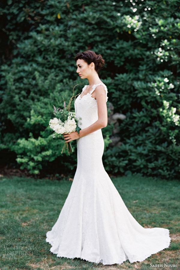 sareh nouri bridal fall 2015 florentine mermaid wedding dress guipure sareh nouri bridal fall 2015 florentine mermaid wedding dress guipure