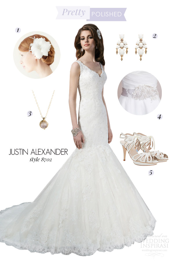 justin alexander bridal 8702 sleeveless mermaid wedding dress pretty style board