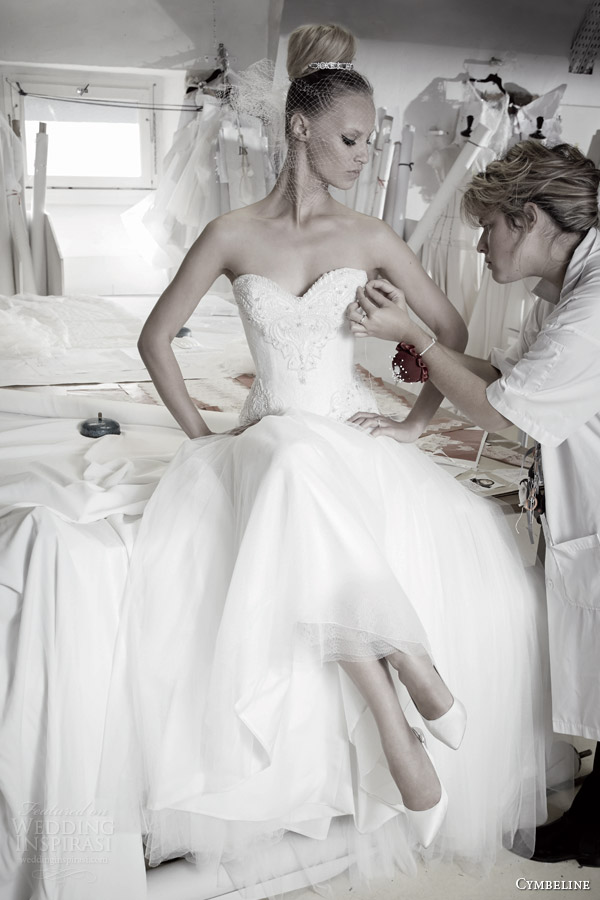 cymbeline wedding dresses 2015 bridal ibiza strapless gown sweetheart bodice
