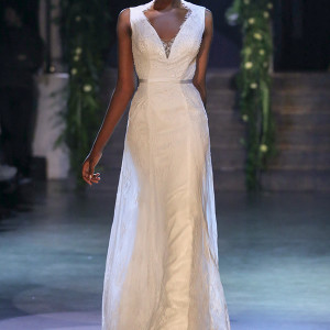 persy couture 2015 wedding dresses bridal sleeveless halter neck beaded embroidery soft a line gown