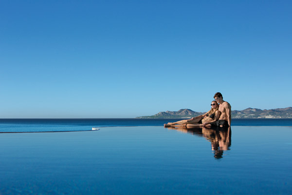 secrets resorts puerto los cabos golf spa infinity pool terrace overlooking ocean