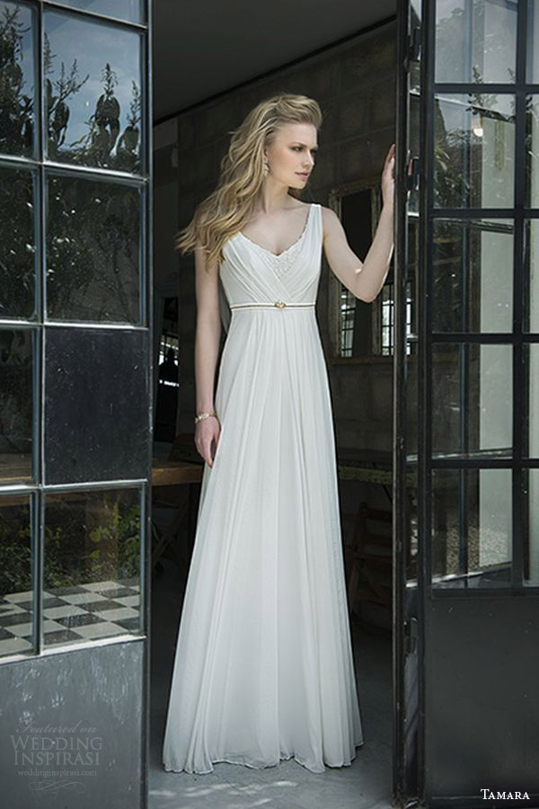 tamara bridal 2014 2015 maya sleeveless wedding dress