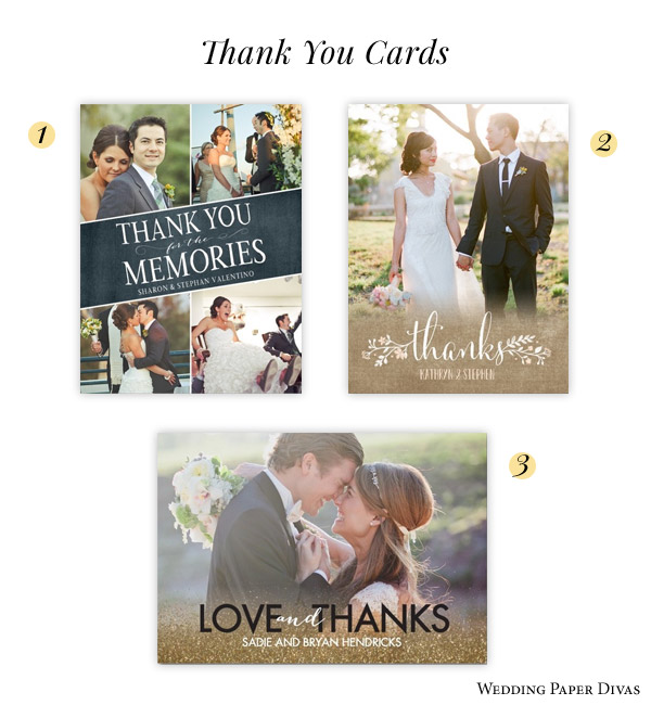 wedding paper divas photo thank you cards stunning union wreathed in love touching memories