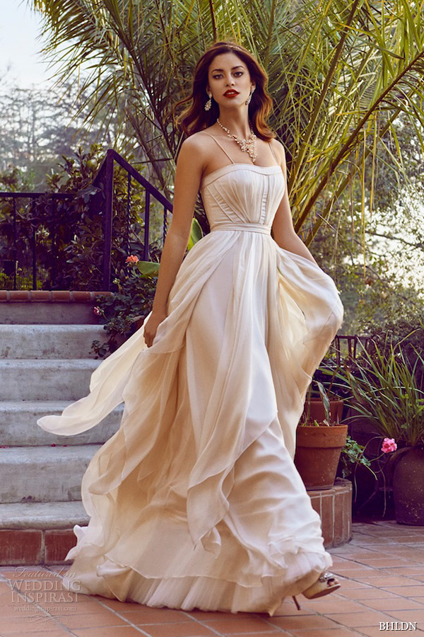 bhldn bridal spring 2015 wedding dresses spagetti strap semi sweetheart neckline blush a line bridal gown cascada villa sophia la california photo shoot bhldn bridal spring 2015 wedding dresses spagetti strap semi sweetheart neckline blush a line bridal gown cascada villa sophia la california photo shoot